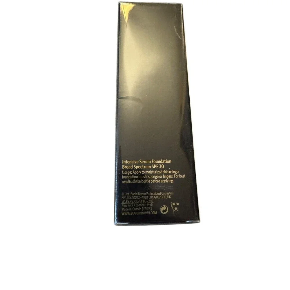 BOBBI BROWN INTENSIVE SKIN SERUM FOUNDATION SPF 35 CHESTNUT 1 OZ BOXED *DETAILS*